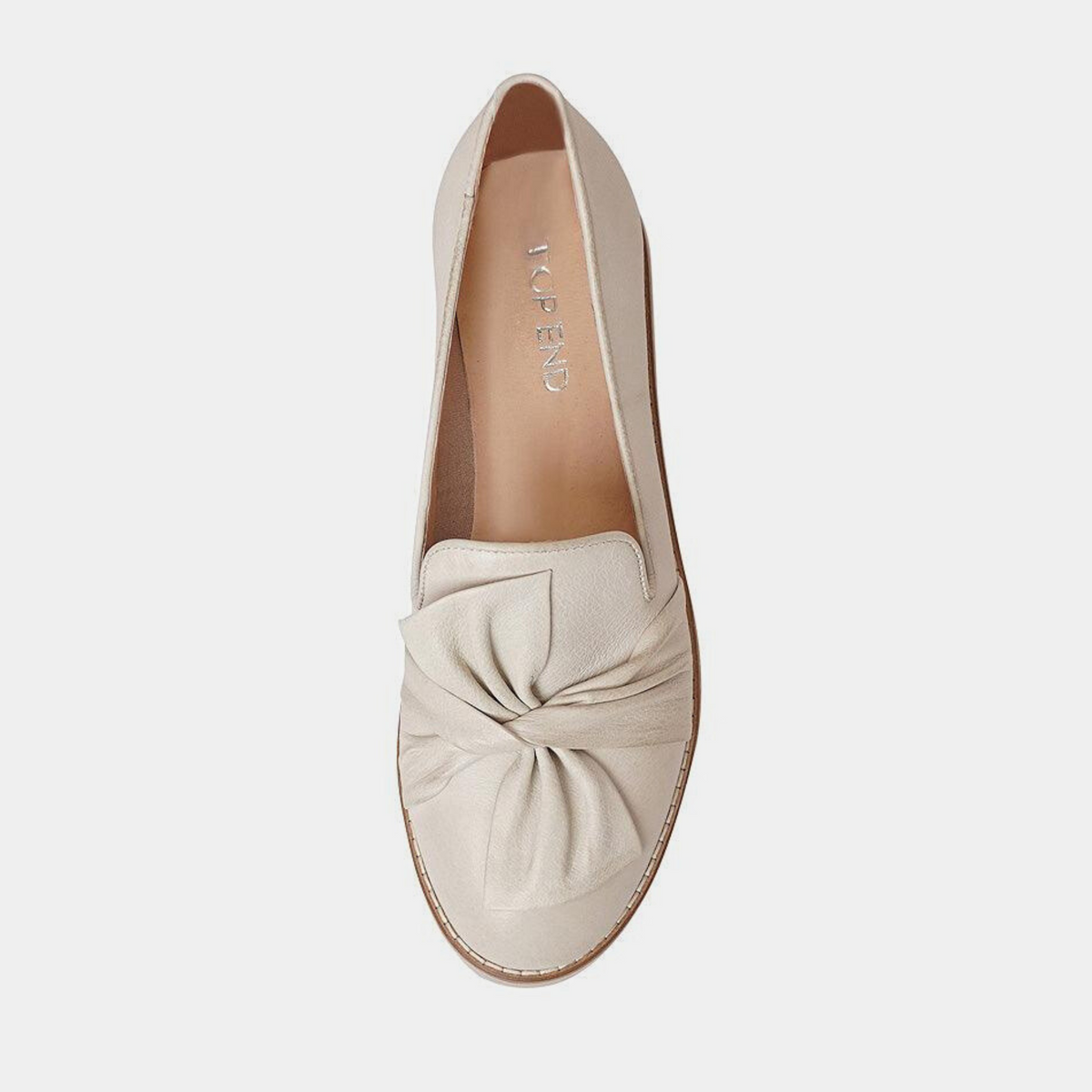 Oclem Almond Leather Loafers - TOP END | Shouz