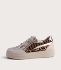 Nevyle Almond Multi Leather Sneakers