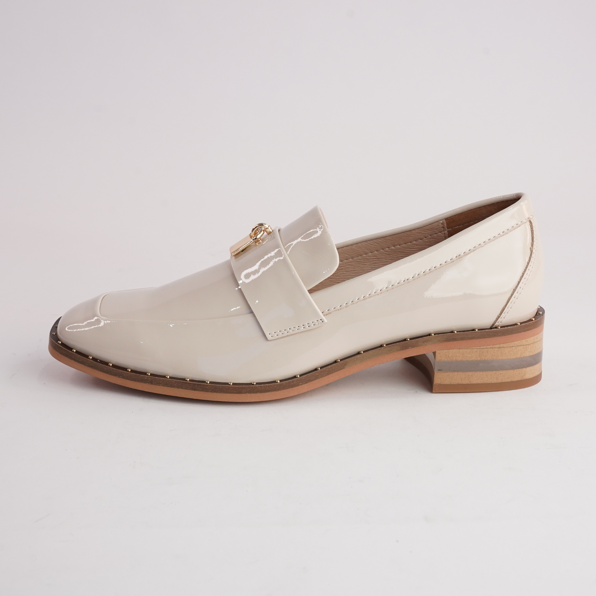 Fillipia Vanilla Patent Leather Loafers