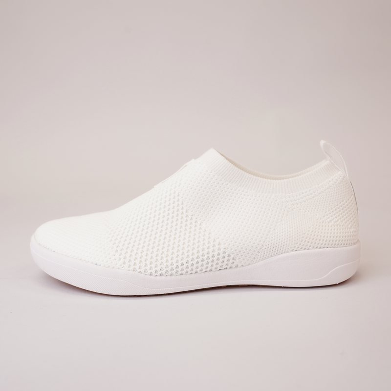 Sina 64 White Mesh Sneakers