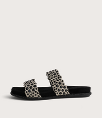 Yerba Black/ Gold Multi Slides