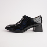 Elisa Black Patent Leather Boots - NU BY NEO | Shouz