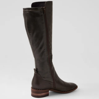 Folmy Choc Leather Knee High Boots