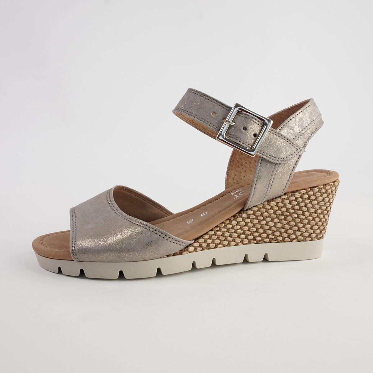 Winifred Muschel Leather Sandals - GABOR | Shouz