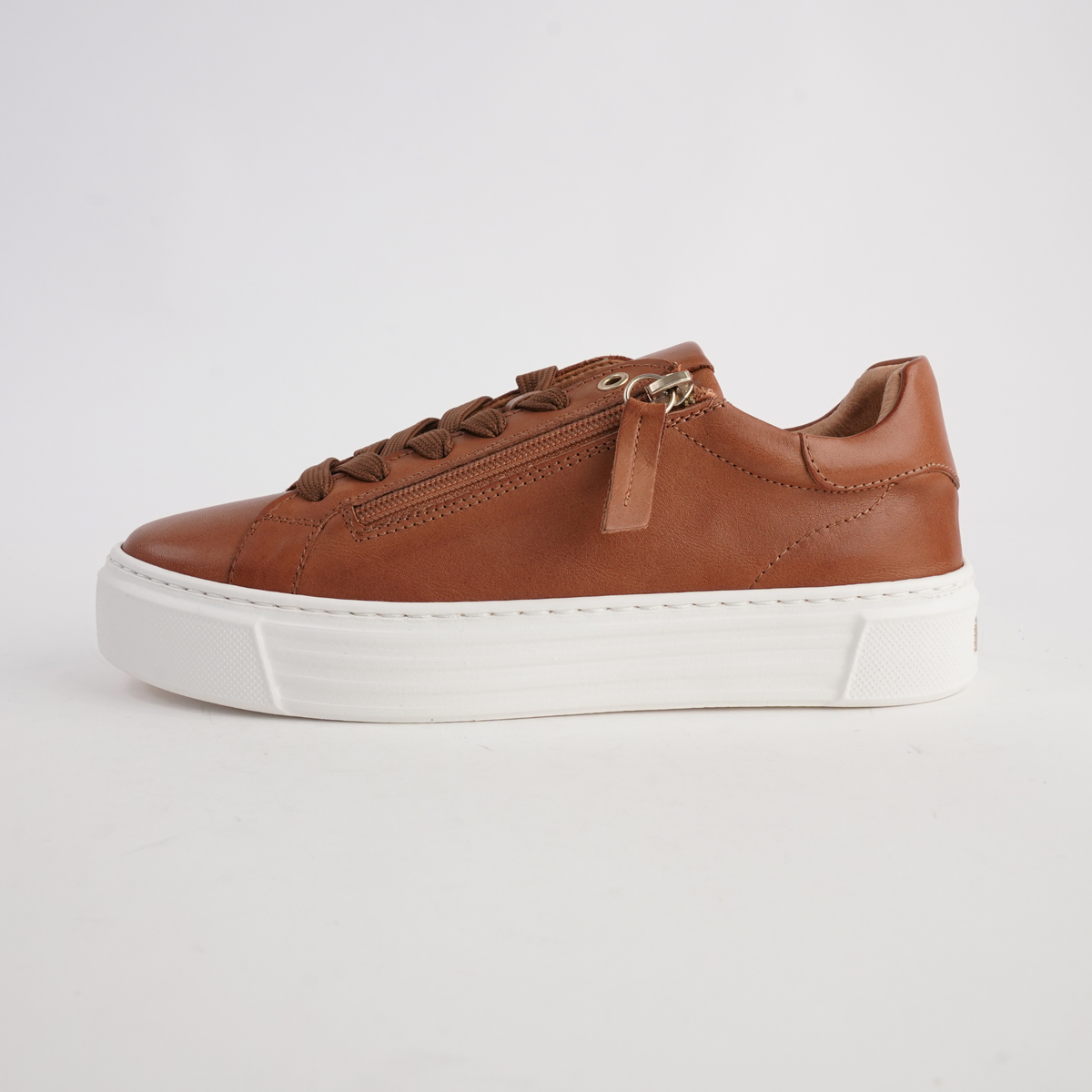 Elly Coconut Leather Sneakers - SALA | Shouz