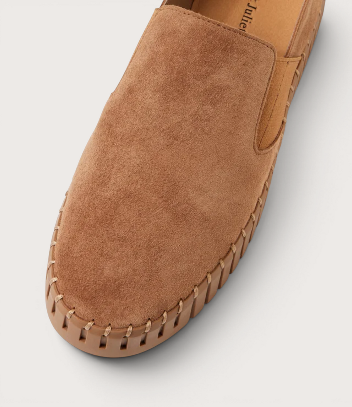 Becca Light Choc Suede Sneakers