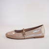 Petra Nude Patent Ballet Flats