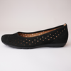 Skylar Schwarz Nubuck Ballet Flats