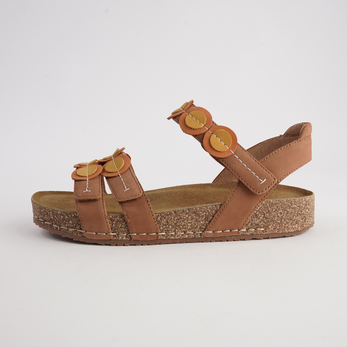 Hannah 13 Natural Multi Leather Sandals - JOSEF SEIBEL | Shouz