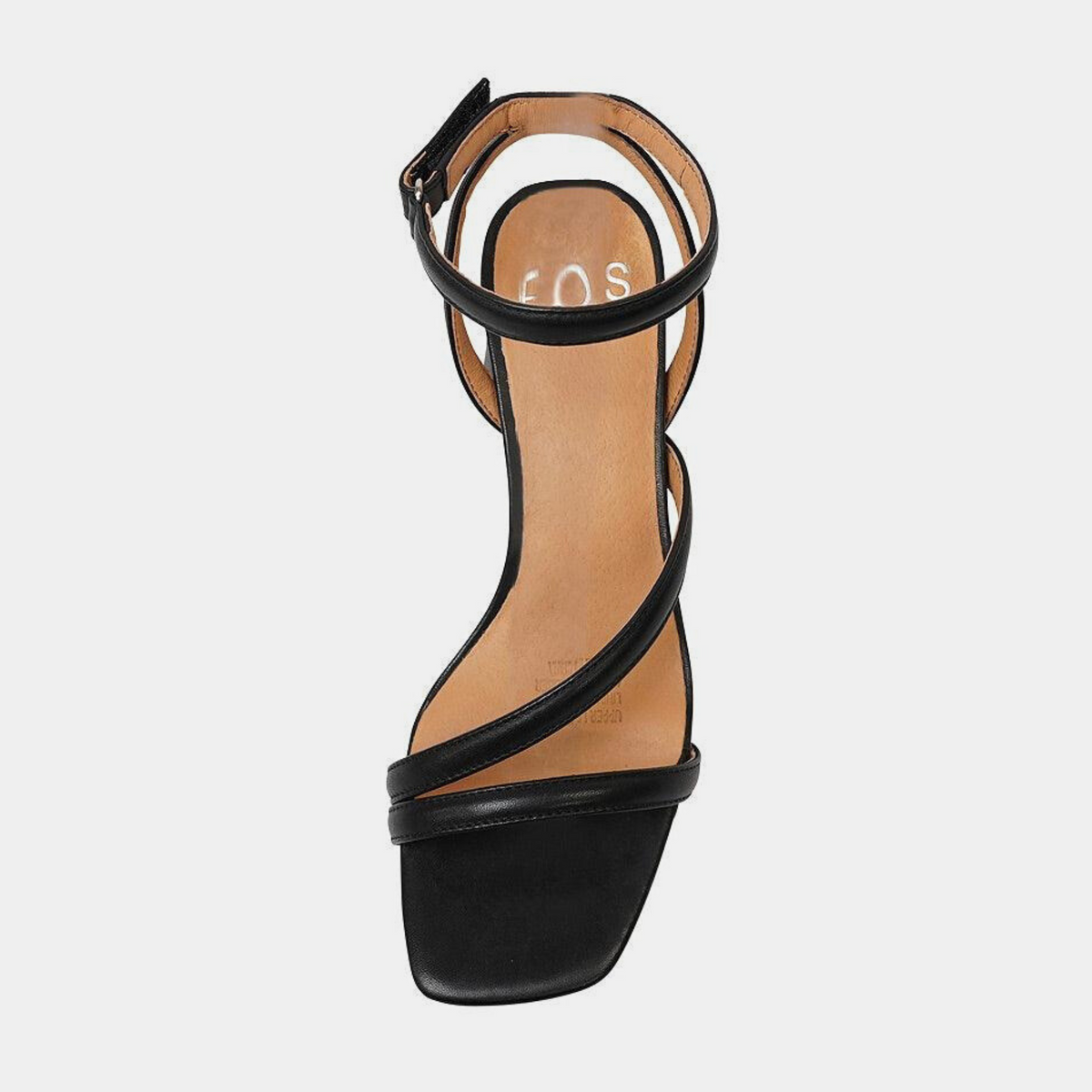 Petricia Black Leather Heels - EOS FOOTWEAR | Shouz
