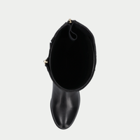 Chiara 05 Black Leather/ Black Suede Knee High Boots - JOSEF SEIBEL | Shouz
