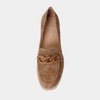 Nomass Light Choc Suede Loafers