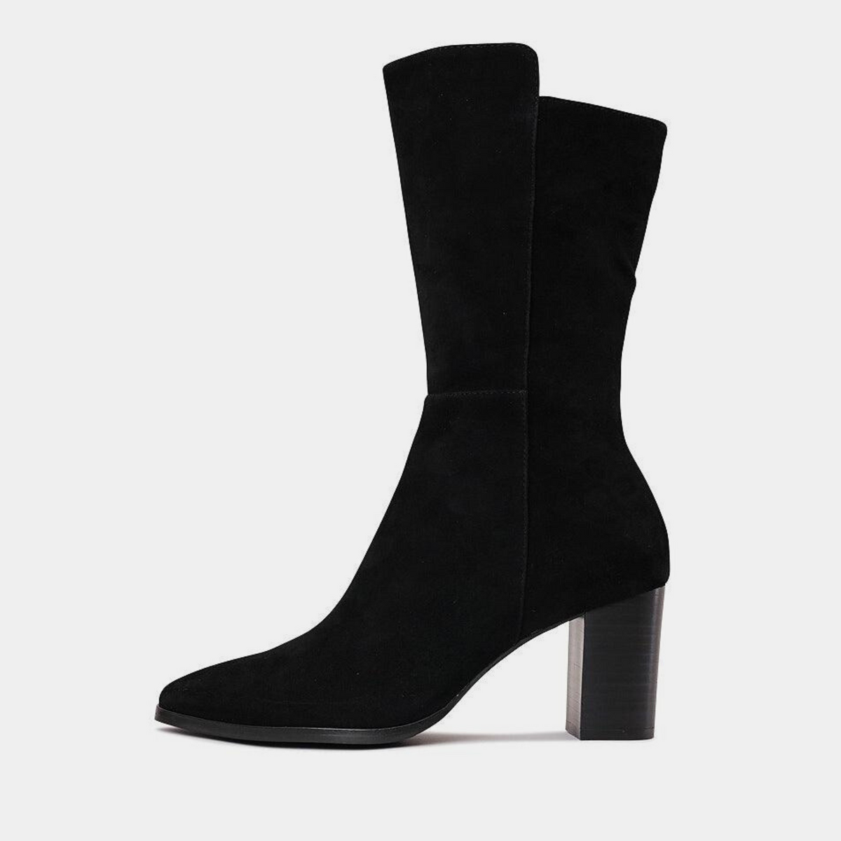 Aisley Black Suede Boots - DJANGO AND JULIETTE | Shouz