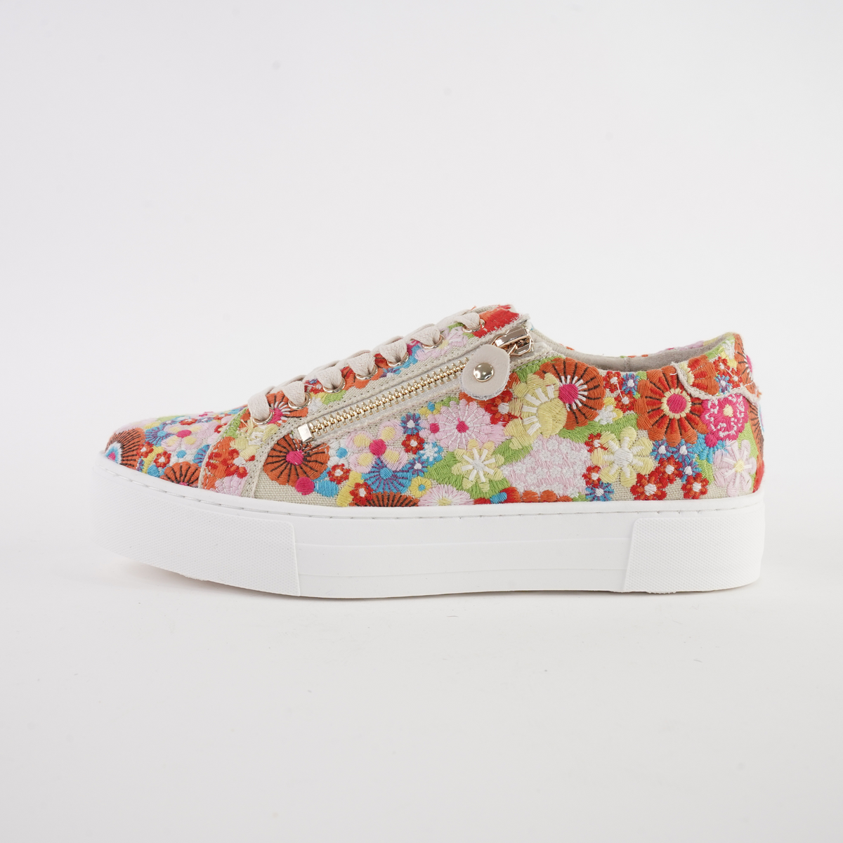 Ference Multi Flower Sneakers - DJANGO AND JULIETTE | Shouz