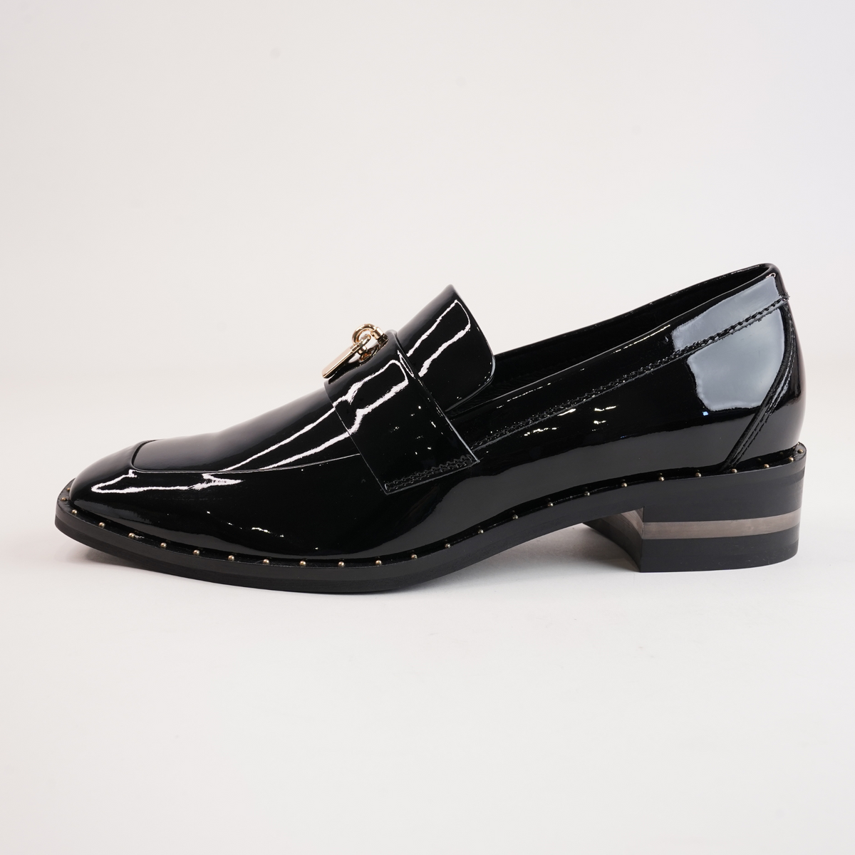 Fillipia Black Patent Leather Loafers