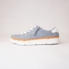 Torayne Blue Denim Leather Sneakers