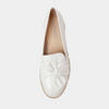 Oclem White Patent Leather Loafers