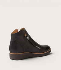 Ohmy Choc Leather/ Choc Sole Ankle Boots