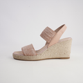 Pivey Coffee/ Natural Rope Espadrille Wedges