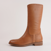 Garda Coconut Leather Knee High Boots