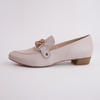 Esben Nude Leather Loafers