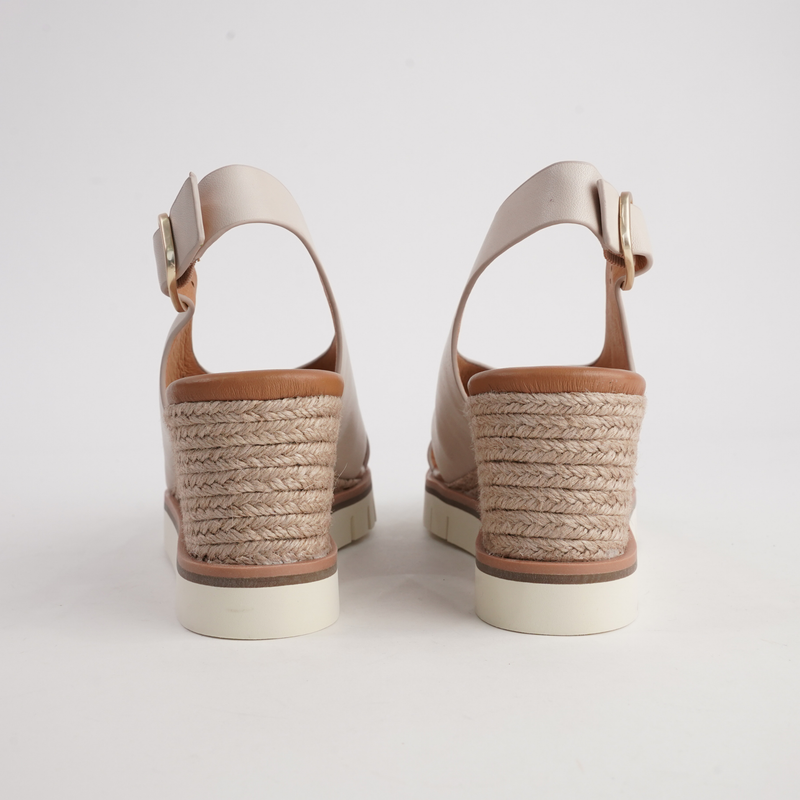 Hayla Birch Leather Wedges