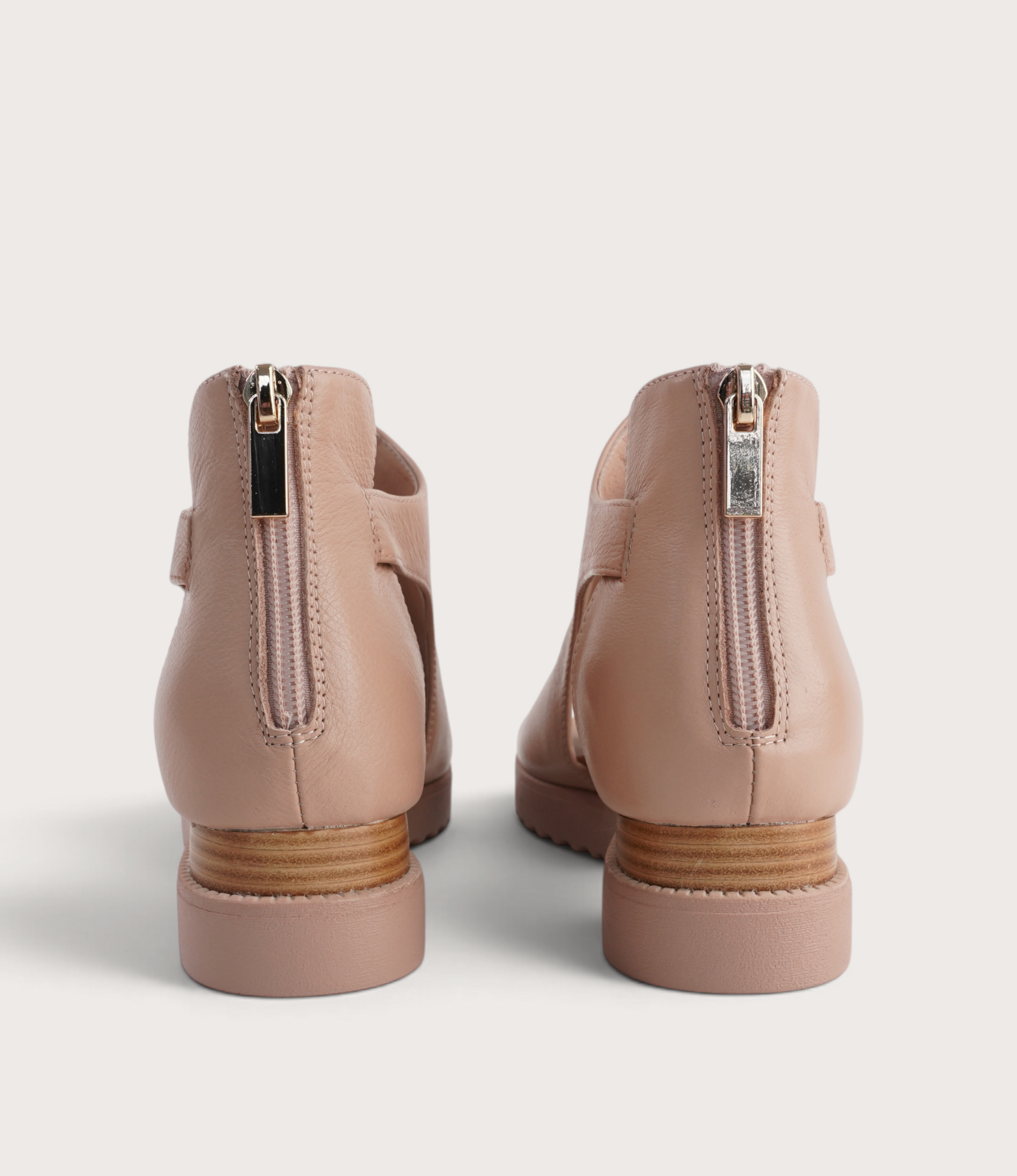 Ambatto Cappuccino/cappuccino Sole Leather Sandals
