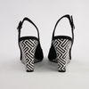 Bryce Black Nubuck Leather Heels
