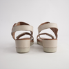 Diana Bone Leather Sandals