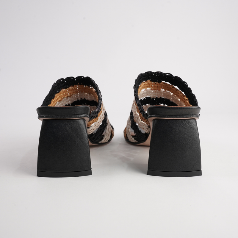 Ag-25122 Multicolour/ Negro Heels
