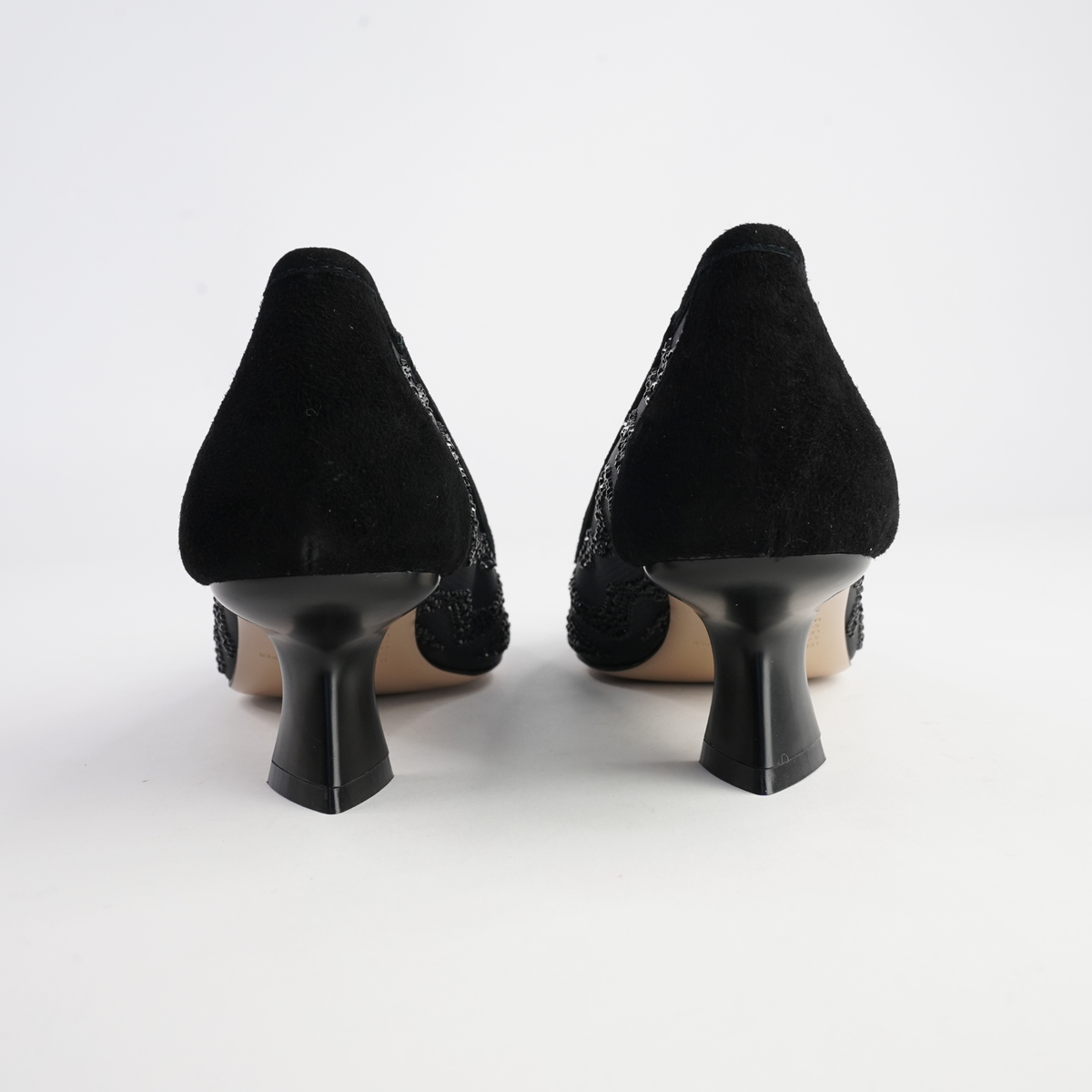 Lermany Black Mix Heels - DJANGO AND JULIETTE | Shouz