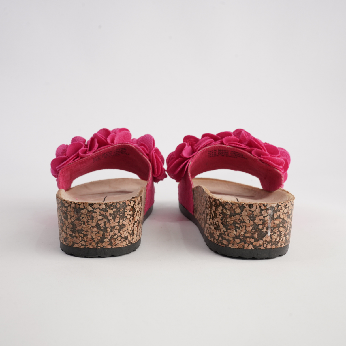 Corsage Fuschia Slides - LOS CABOS | Shouz