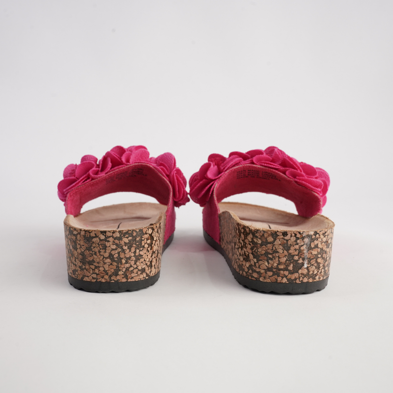 Corsage Fuschia Slides