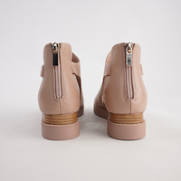 Ambatto Cappuccino/cappuccino Sole Leather Sandals