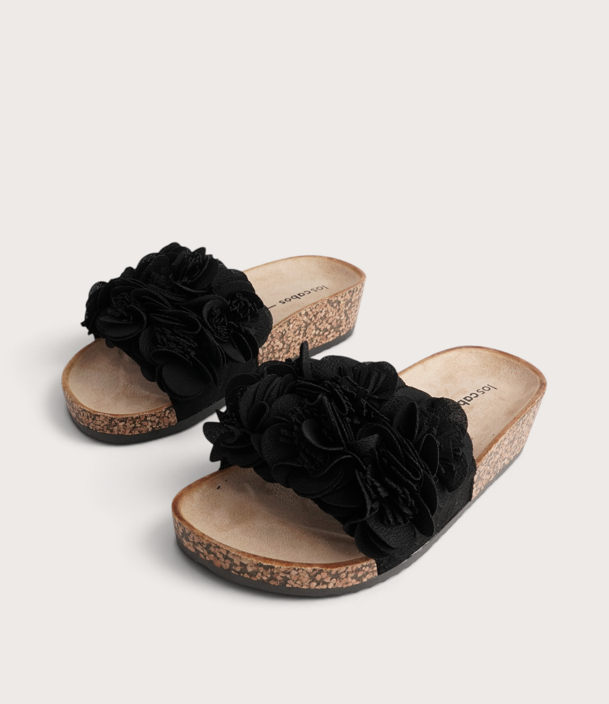 Corsage Black Slides