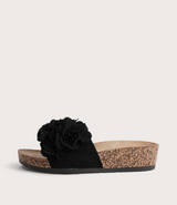 Corsage Black Slides