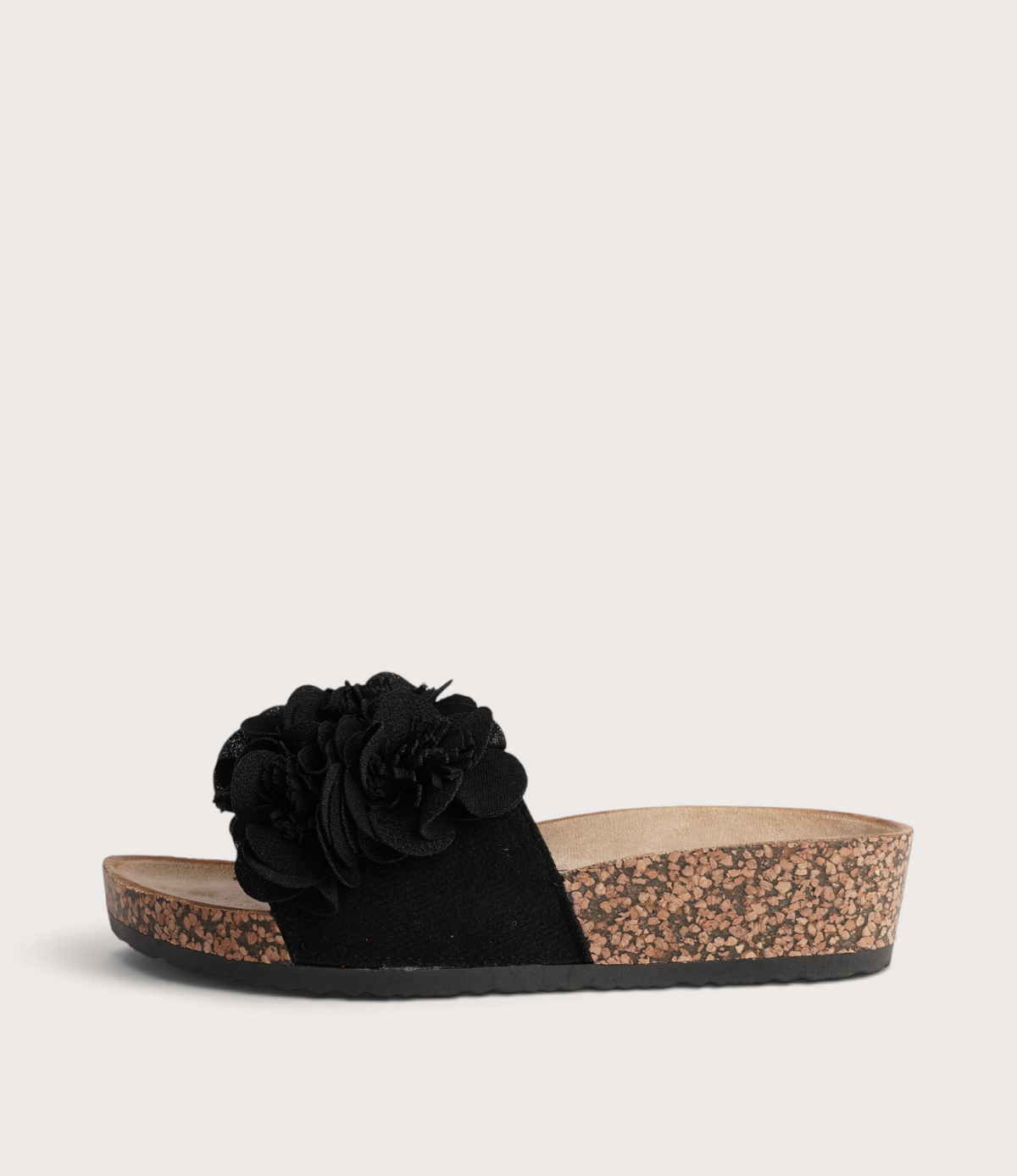 Corsage Black Slides