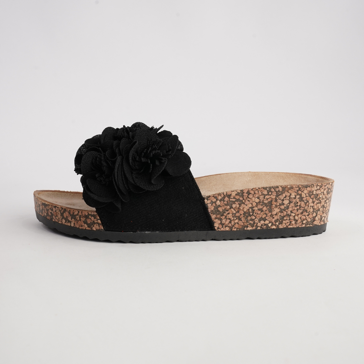 Corsage Black Slides - LOS CABOS | Shouz