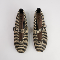 Santalum Black Ballet Flats