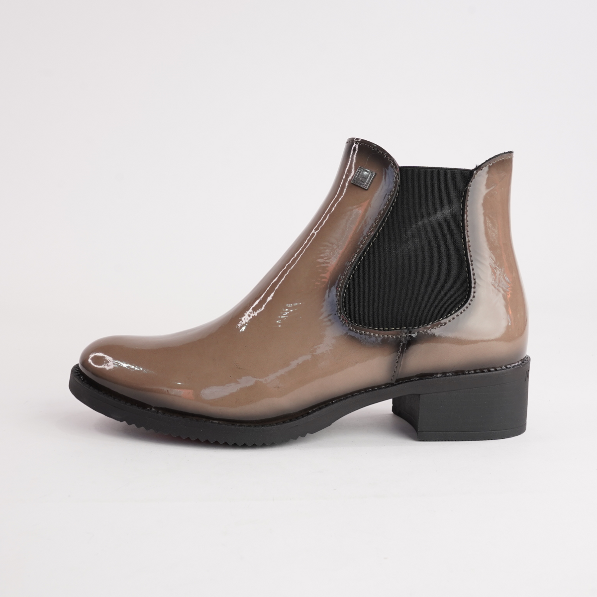 Js-2181 Tortola Patent Leather Ankle Boots