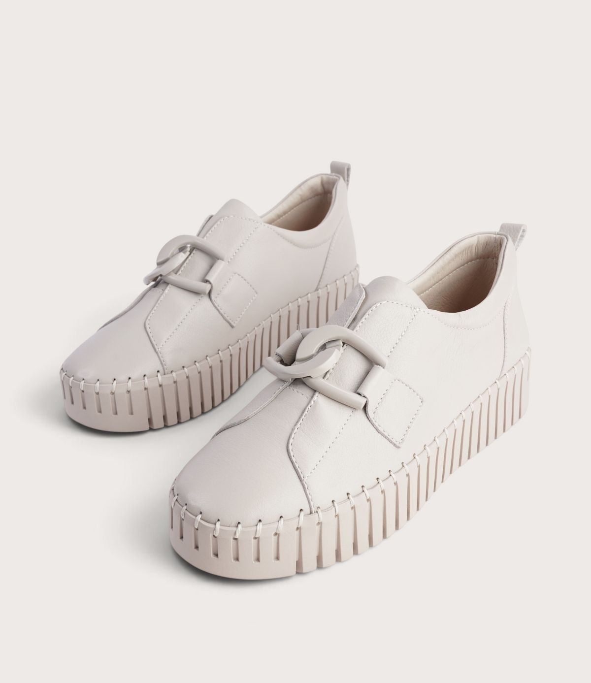 Breeza Almond Leather/ Almond Sole Sneakers