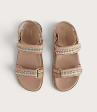 Bridgett Natural Multi Sandals