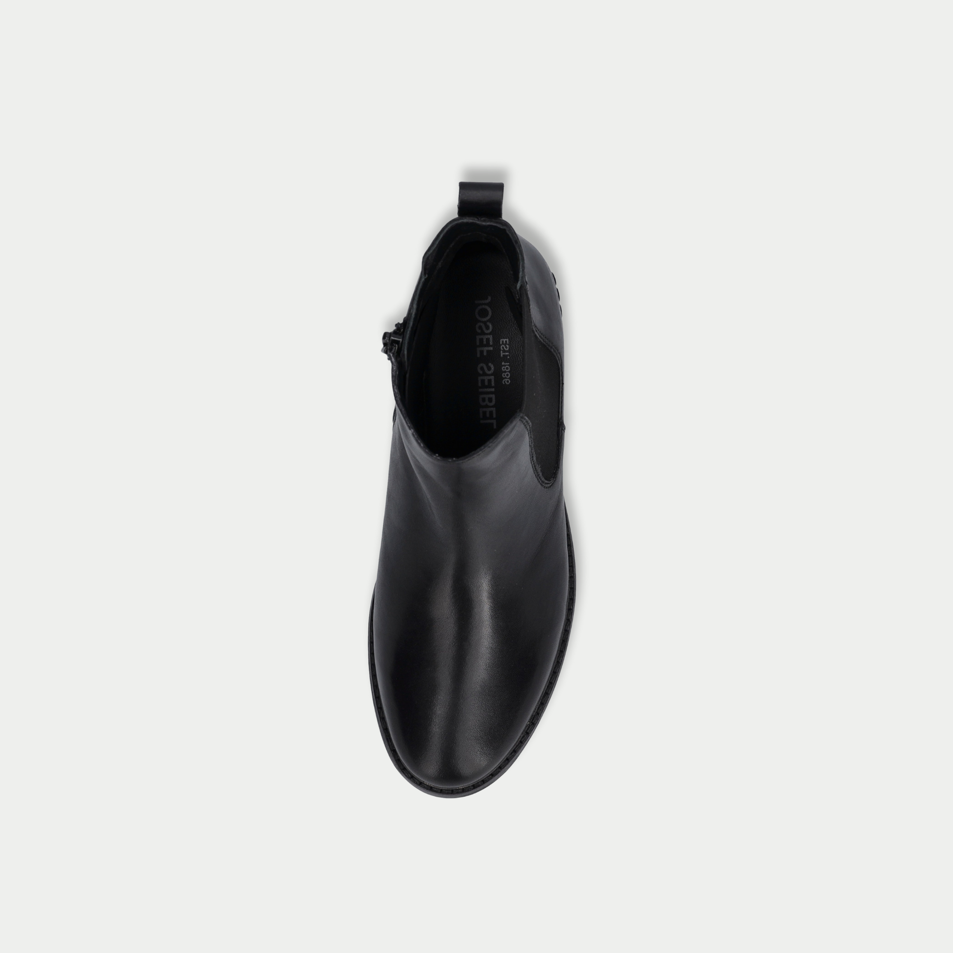 Kate 12 Schwarz Leather Ankle Boots - JOSEF SEIBEL | Shouz