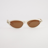 Natalia Ecru Sunglasses
