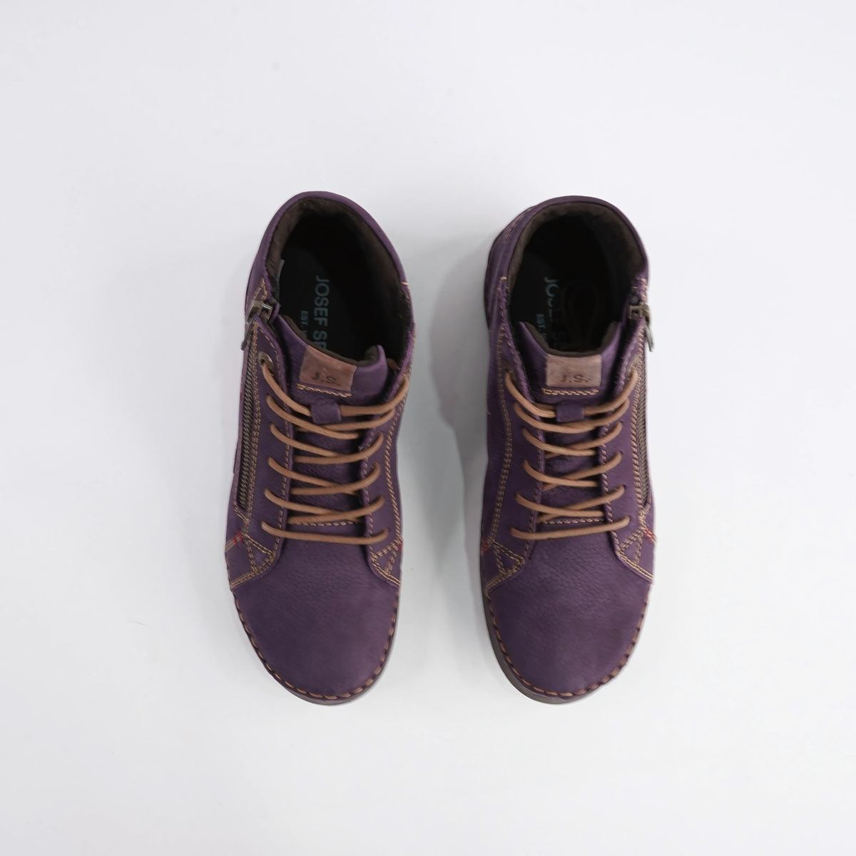 Fergey 67 Purple Ankle Boots - JOSEF SEIBEL | Shouz
