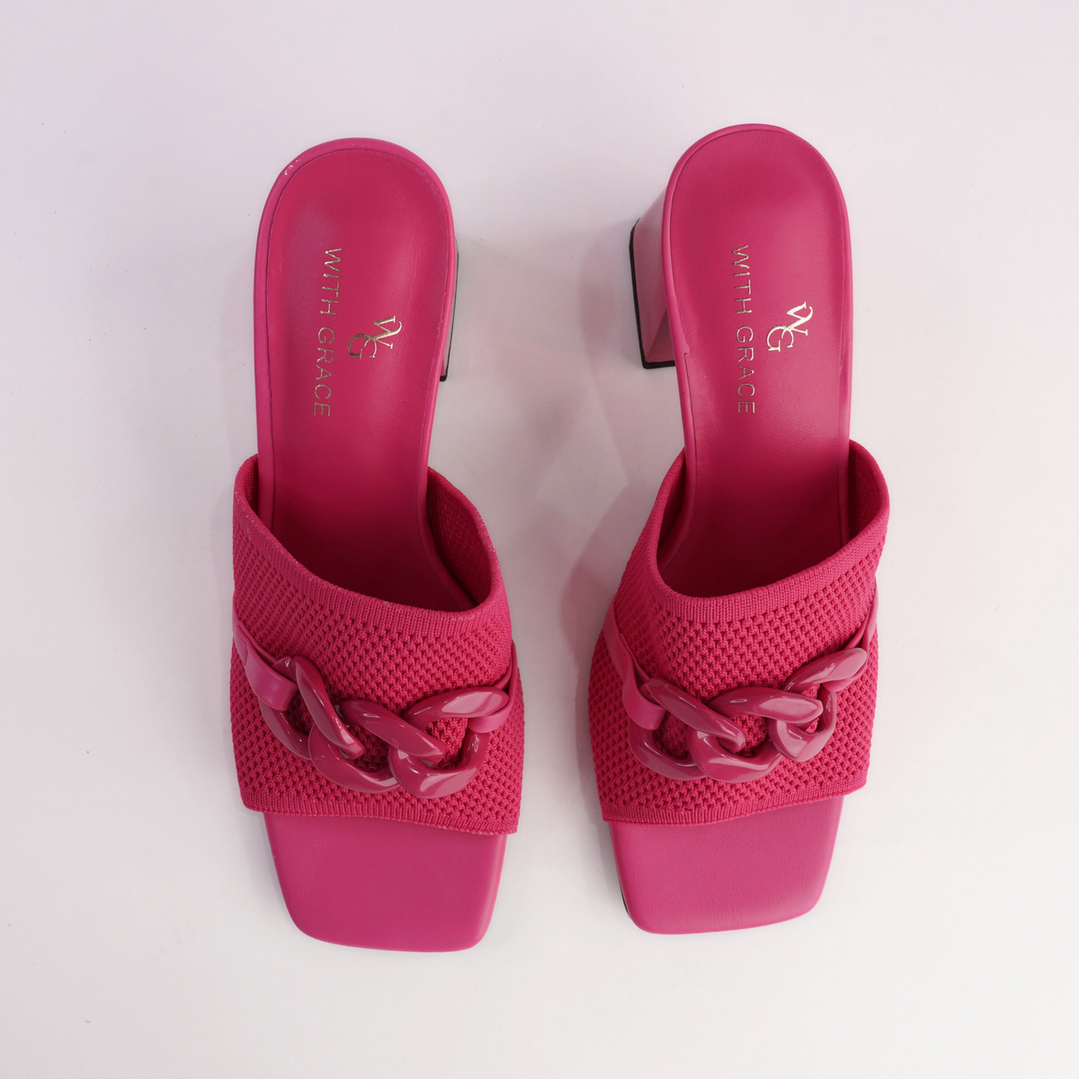 Kolie Fuchsia Heels - WITH GRACE | Shouz