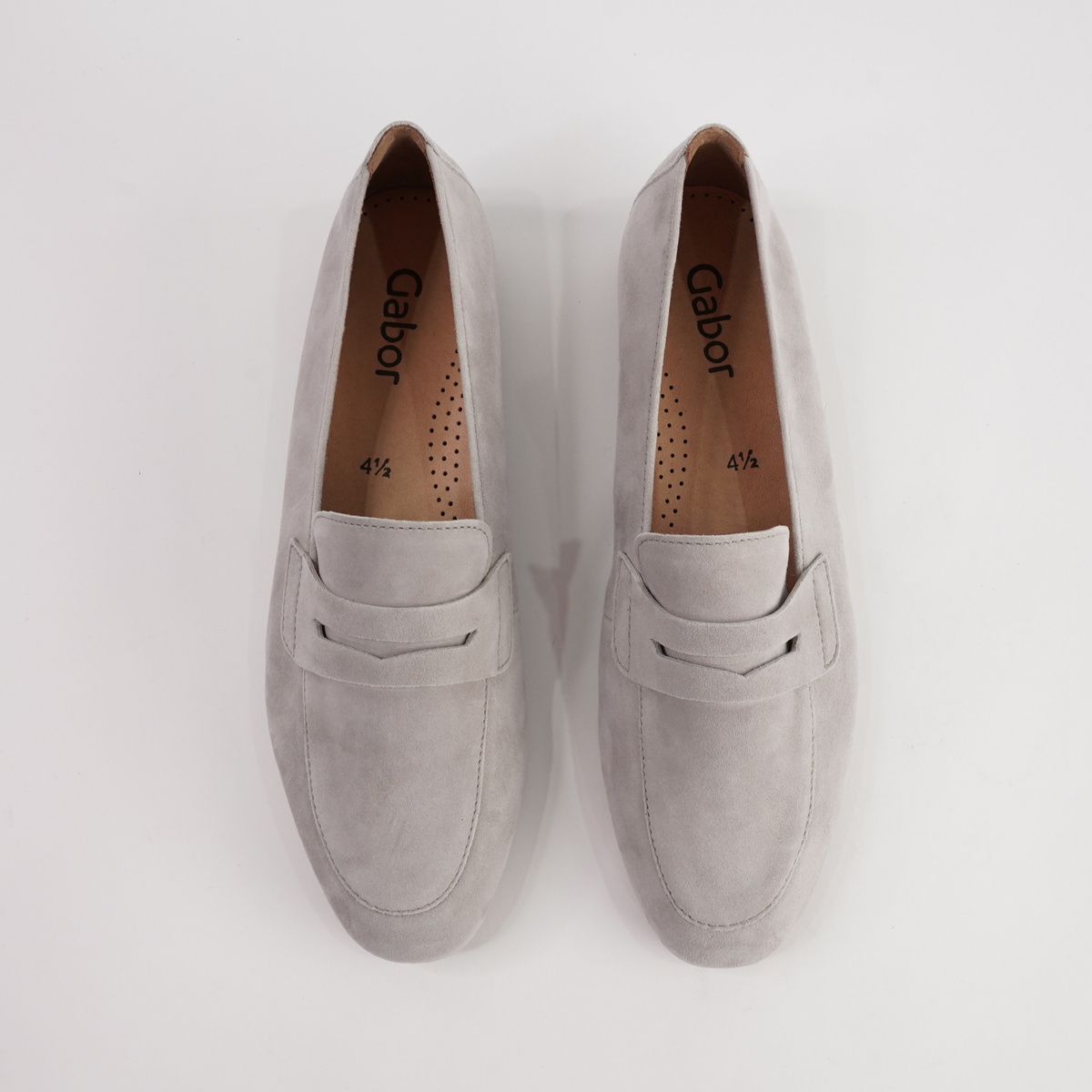 Eleanor Visone Suede Loafers - GABOR | Shouz