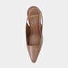 618002 Mocca Leather High Heels