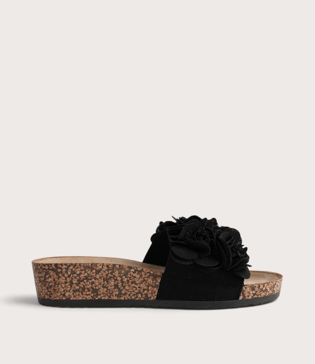 Corsage Black Slides