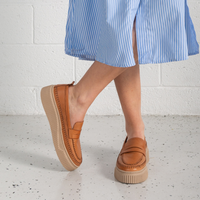 Bobby Coconut Leather Loafers